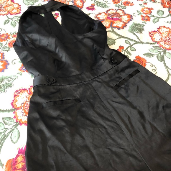 Zimmermann AUTH Black Seer Drape Tuxedo Jumpsuit sz 0 - Picture 4 of 16